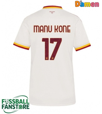 AS Roma Manu Kone #17 Replik Auswärtstrikot Damen 2026-27 Kurzarm